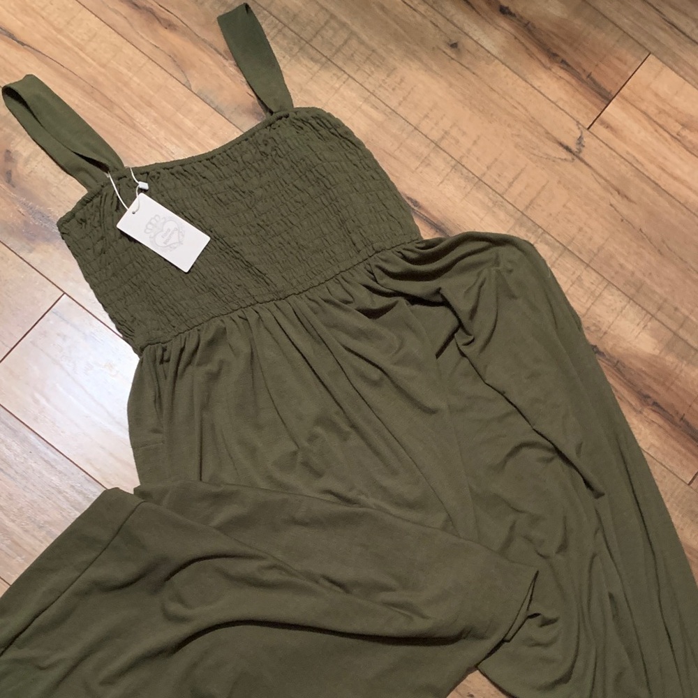 Olive Green Women's Jumpsuit NWT